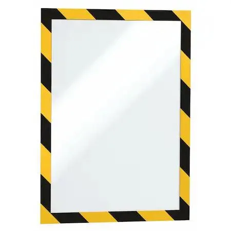 Durable Durable 4770130 Twin-color Magnetic Self-adhesive Frame 8.50 x 11.00 2/pack — product photo