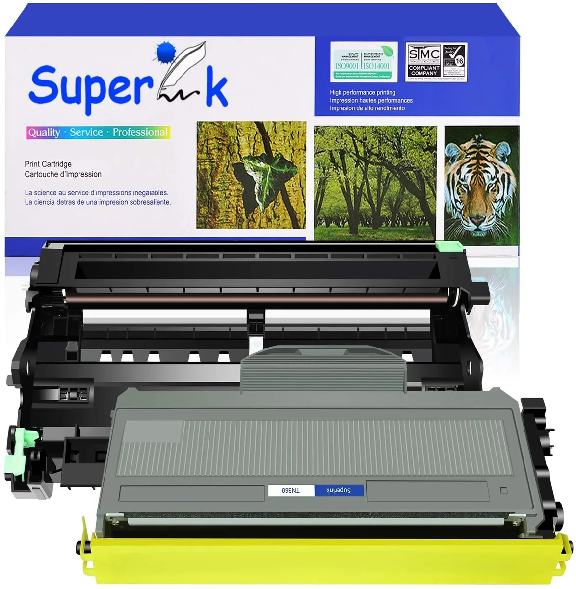 SuperInk SuperInk TN360 Toner &amp; DR360 Drum Pack 2600/12000 Pages — product photo