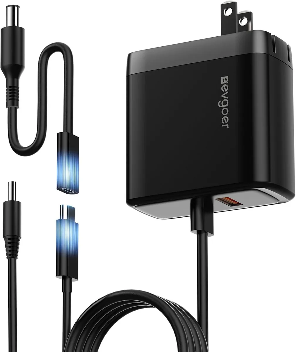 FLEANE FLEANE 65W USB-C Laptop Charger with 4.5mm &amp; 7.5mm Tips — product photo