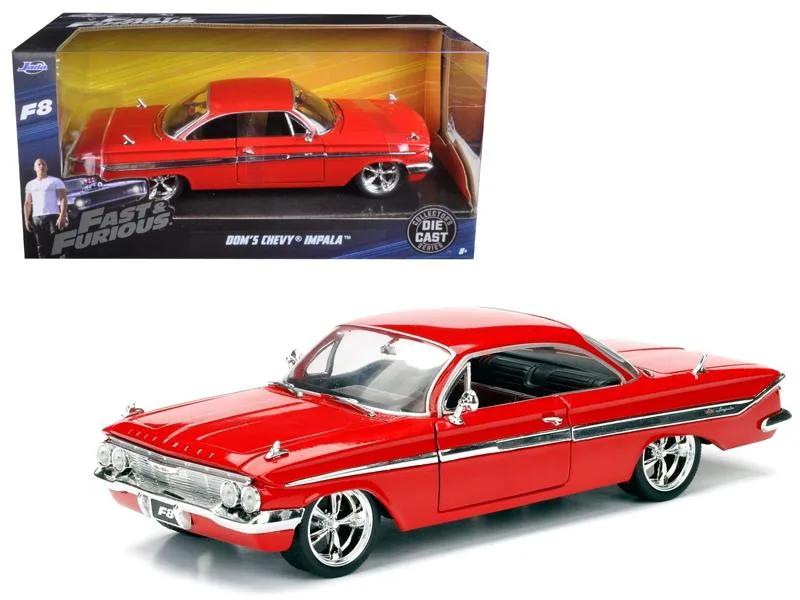 Jada Jada 98426 1/24 Dom's Chevrolet Impala Red Fast & Furious F8 vehicle — product photo