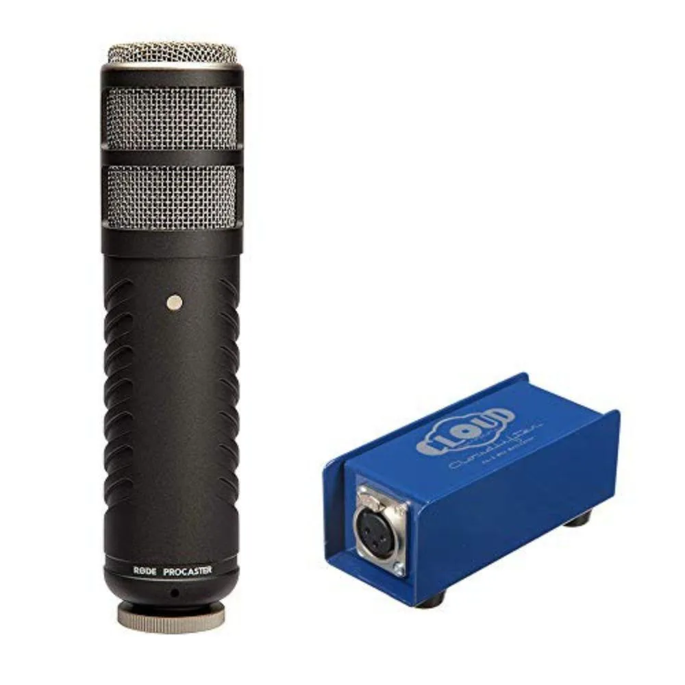 RODE Microphone RODE Procaster Dynamic Microphone with CL-1 Cloudlifter Activator — product photo