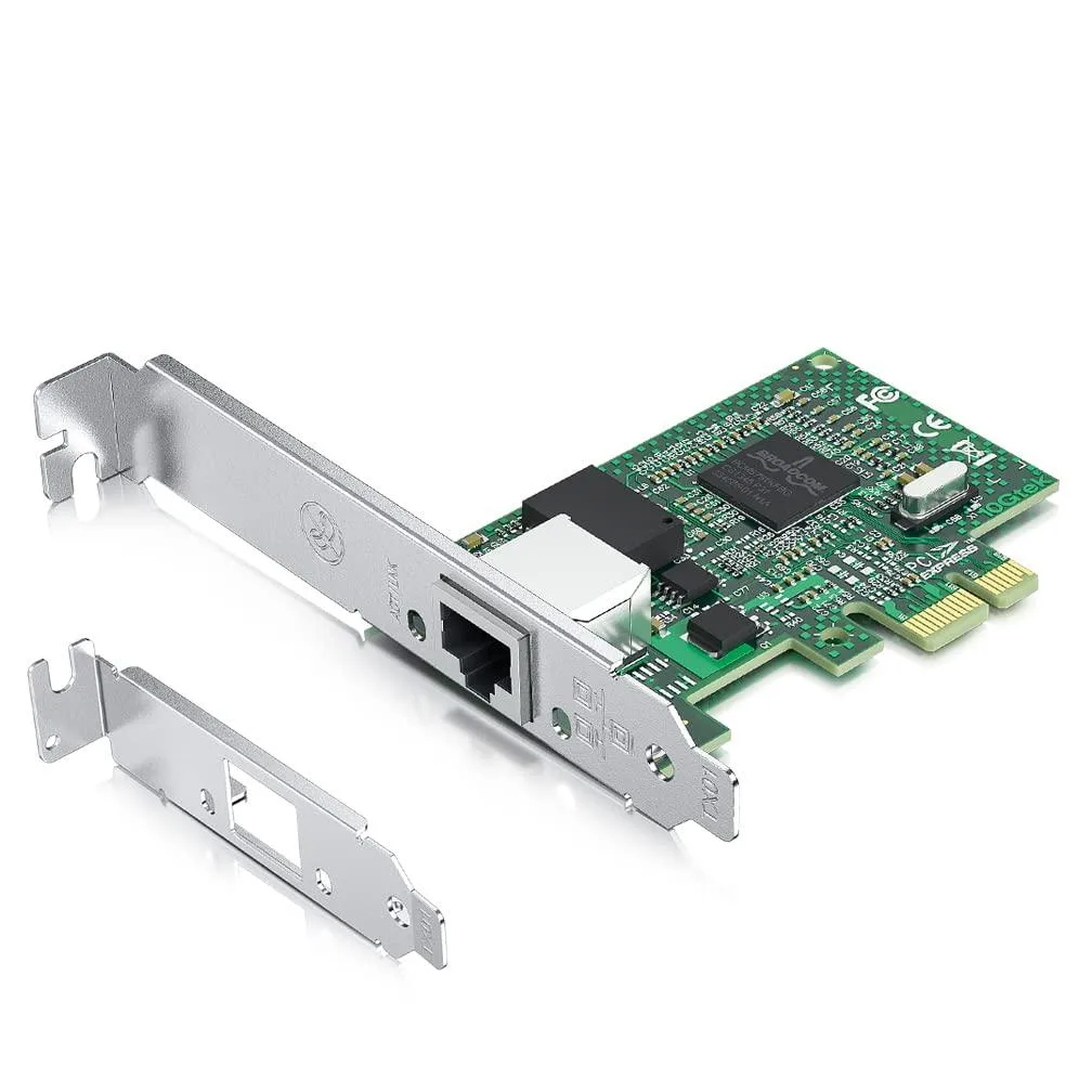 Vszerda Vszerda BCM5751-1T Gigabit PCIe x1 Network Card — product photo