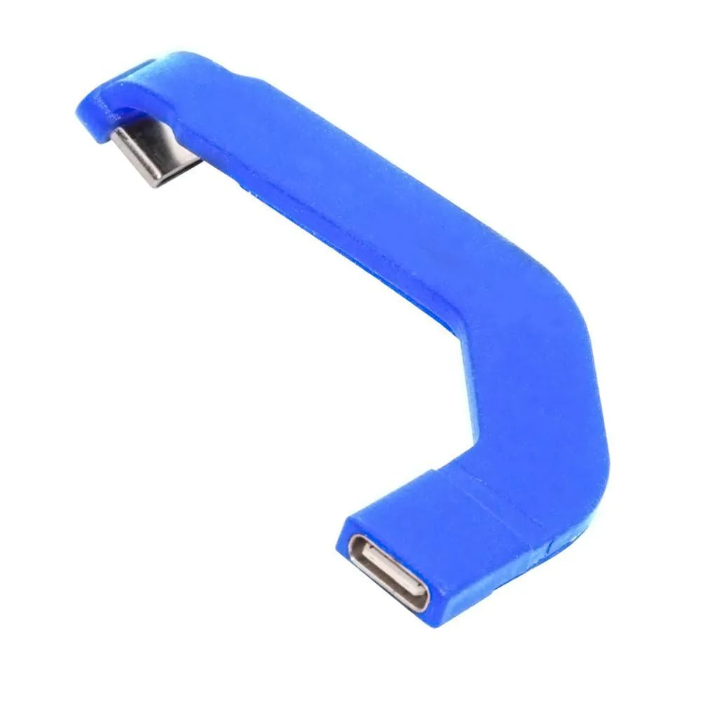 LORDWORLD LORDWORLD Angled 360° USB-C Male to Female Extension Cable 65W 3.25A USB 2.0 480Mbps — product photo