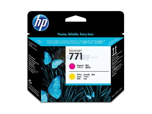 HP HP CE018A 771 Magenta Yellow Designjet Printhead scanner supply — product photo