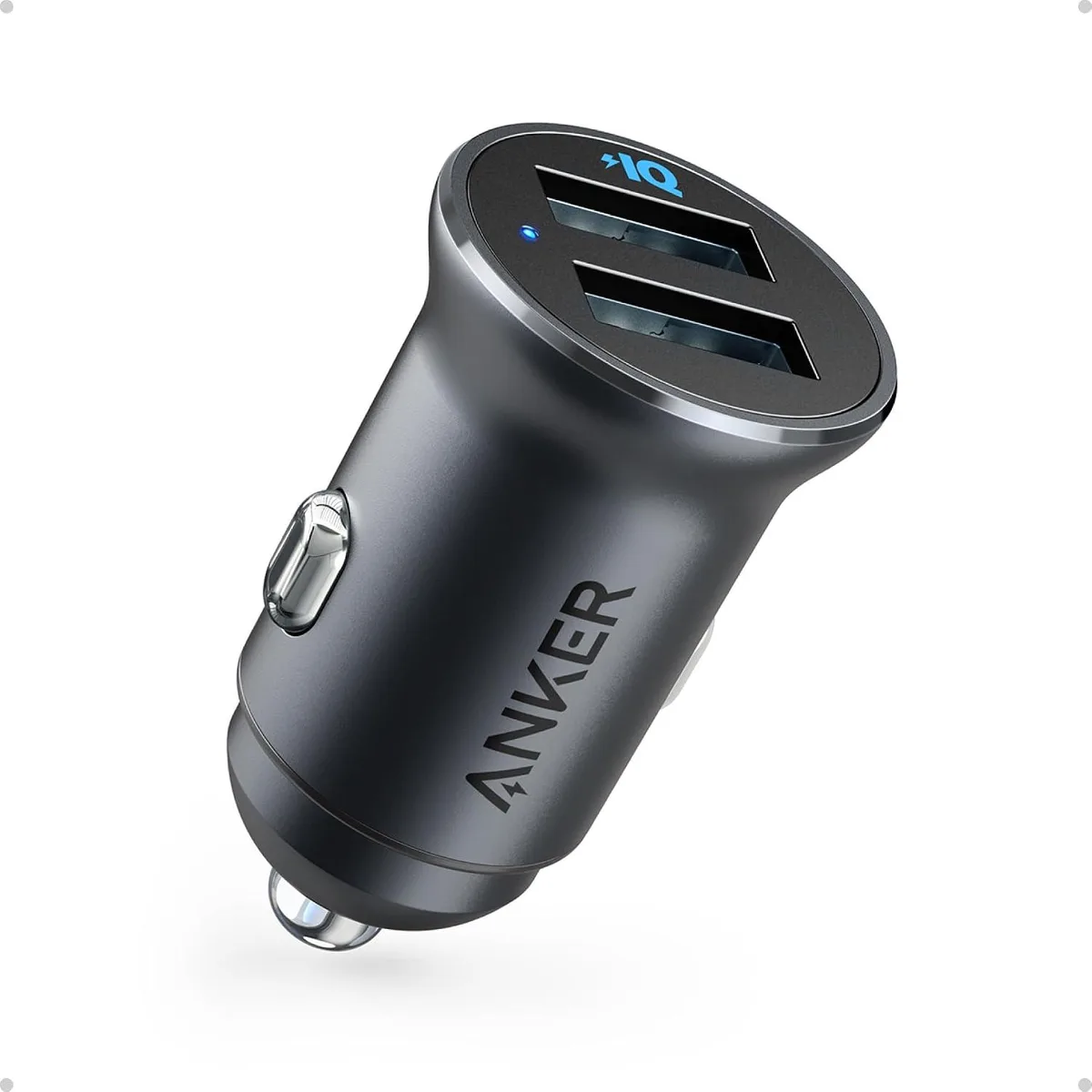 Hamzan Hamzan 320 Car Charger 24W II Dual USB Black — product photo