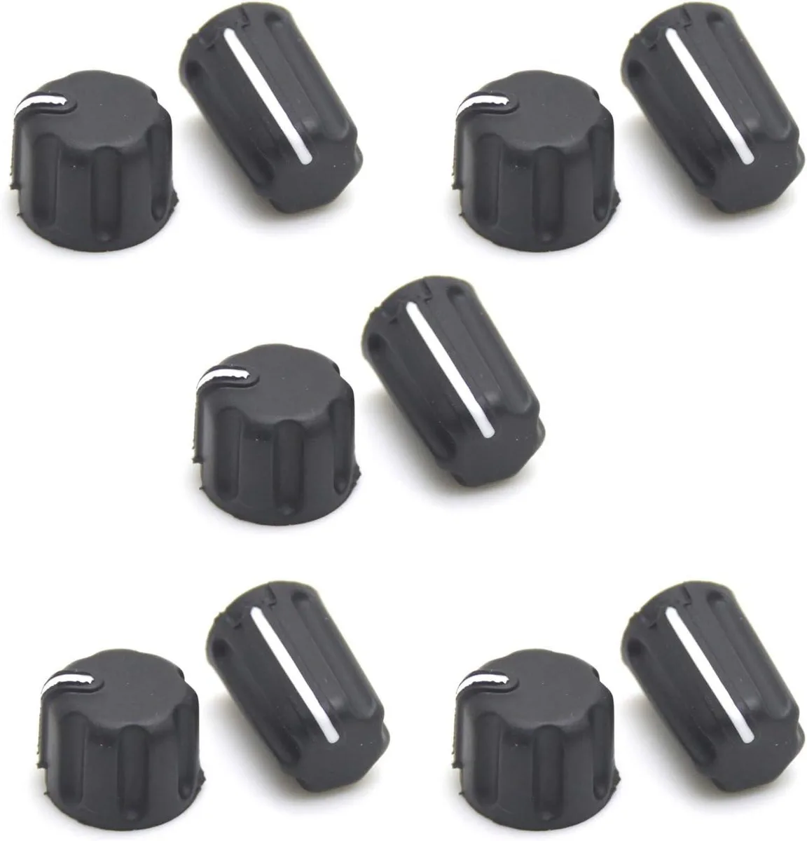 usbroway usbroway Volume & Channel Knob Caps 5 Pair for Motorola XPR3300 XPR3500 DP2400 — product photo