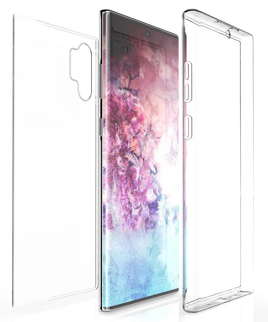 Nakedcellphone Nakedcellphone Tri-Max Full Body Clear Case for Galaxy Note 10 Plus — product photo