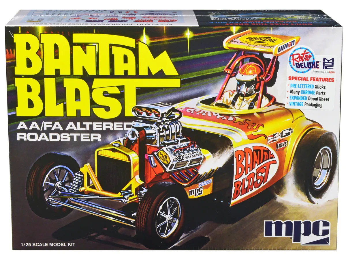 Mpc Mpc Bantam Blast AA/FA Altered Roadster/Dragster 1/25 Scale Model Kit hobby collectible — product photo