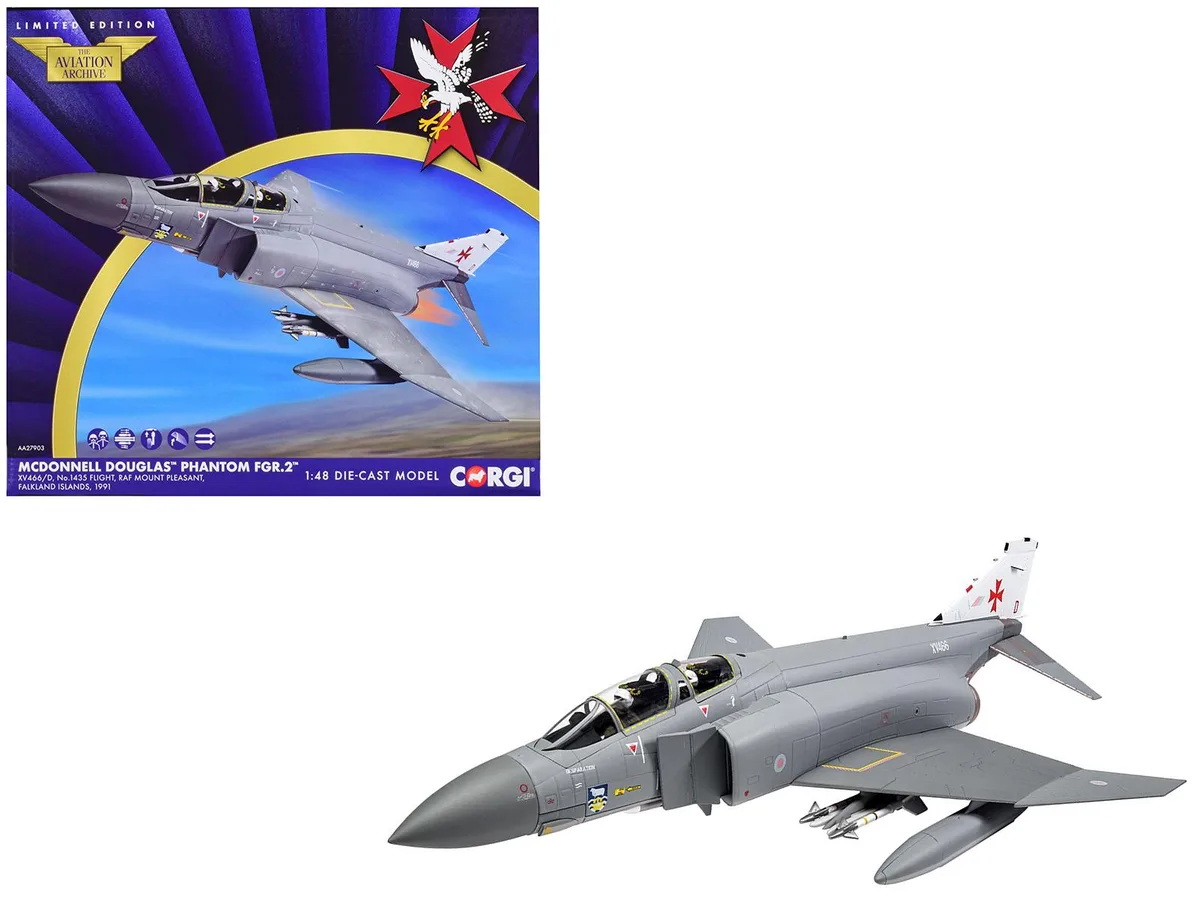 Corgi Corgi McDonnell Douglas Phantom FGR.2 #1435 1/48 Diecast Model — product photo