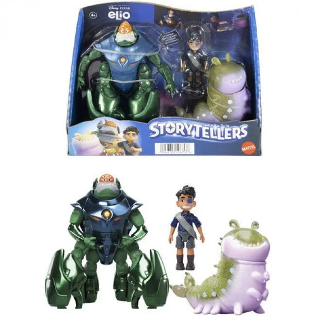 Mattel Mattel HTR69 Disney Pixar Elio Storytellers 3-Pack Action Figures — product photo