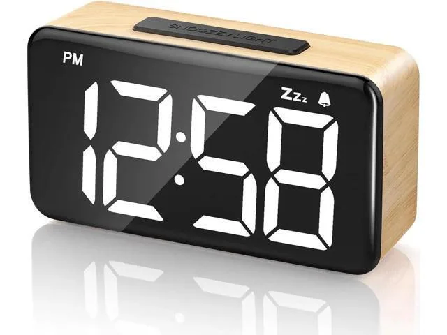 Nexora Nexora Digital Alarm Clock with 6'' LED Display — product photo
