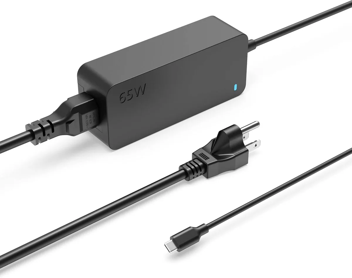 Donerton Donerton 65W USB-C AC Adapter 20V 3.25A UL Certified — product photo