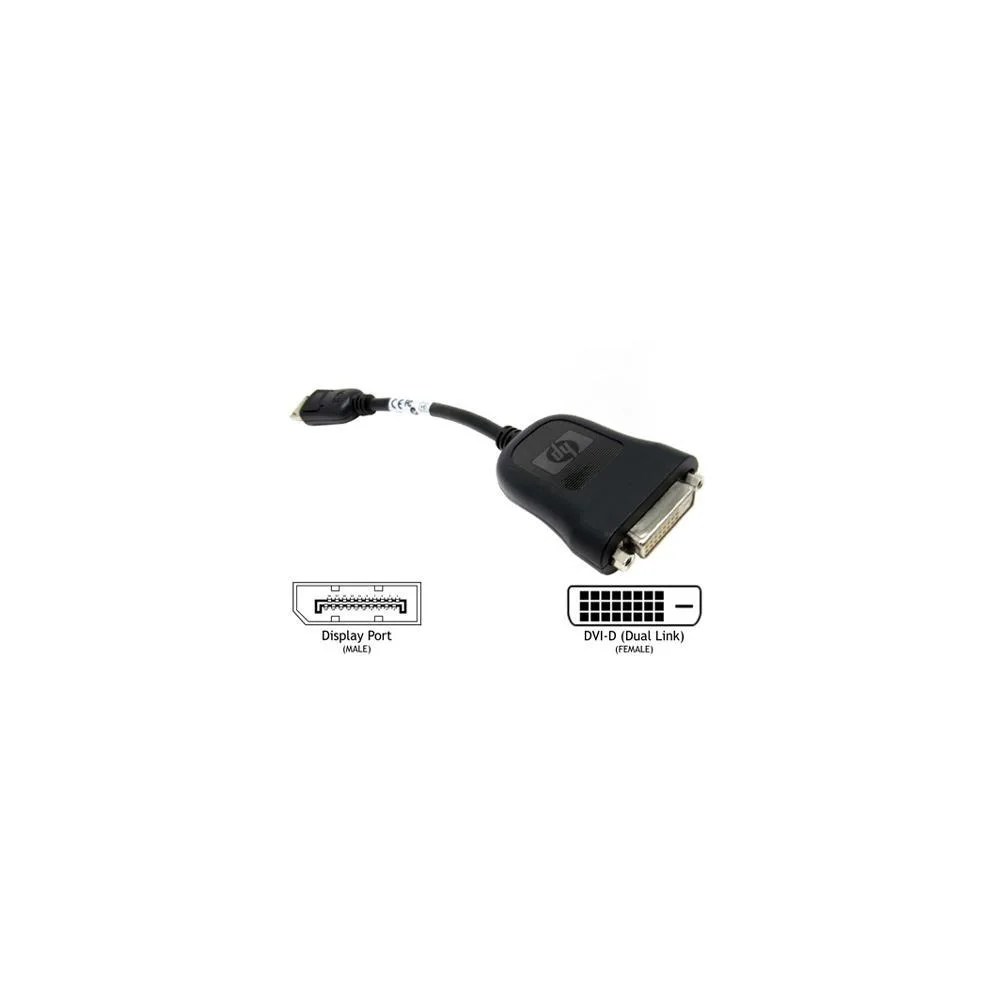 HPE HPE 484156-001 7.5 Inches DisplayPort to DVID Adapter — product photo