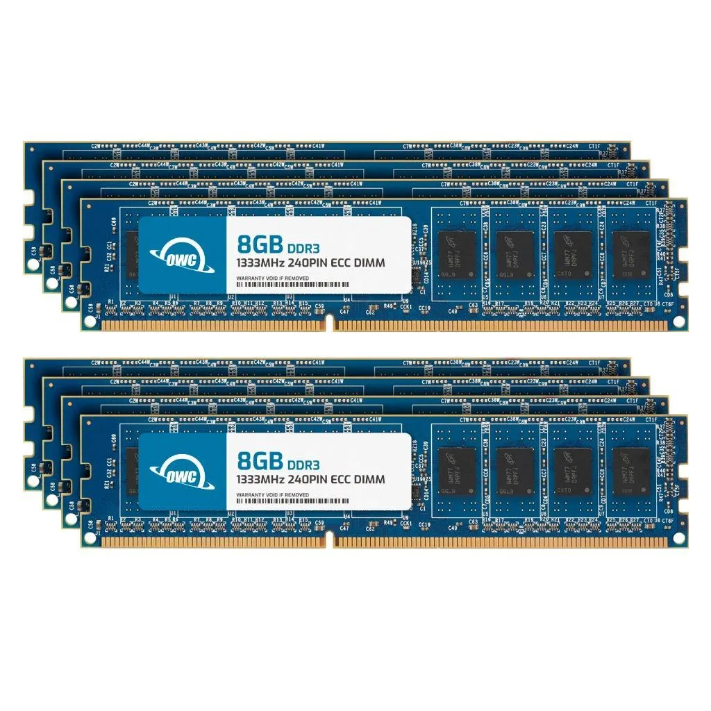 OWC OWC 64GB (8x8GB) DDR3L 1333 PC3L-10600 CL9 ECC UDIMM Kit — product photo
