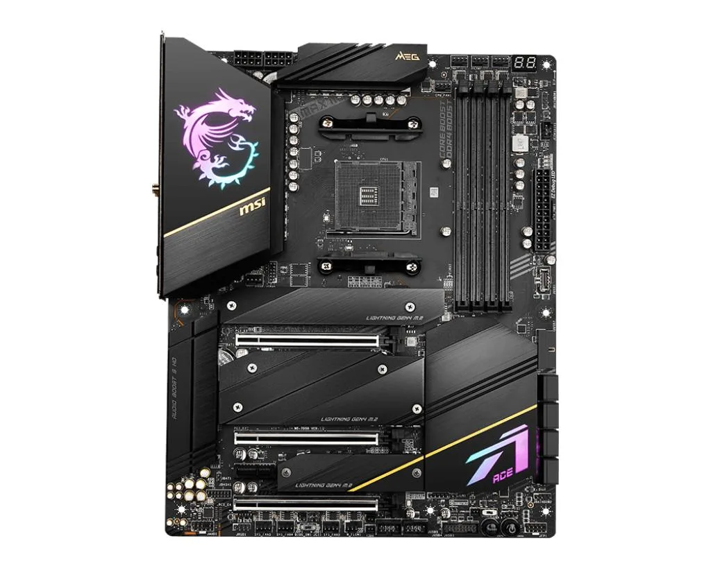 MSI MSI MEG X570S ACE MAX AMD motherboard Socket DDR4 128GB — product photo