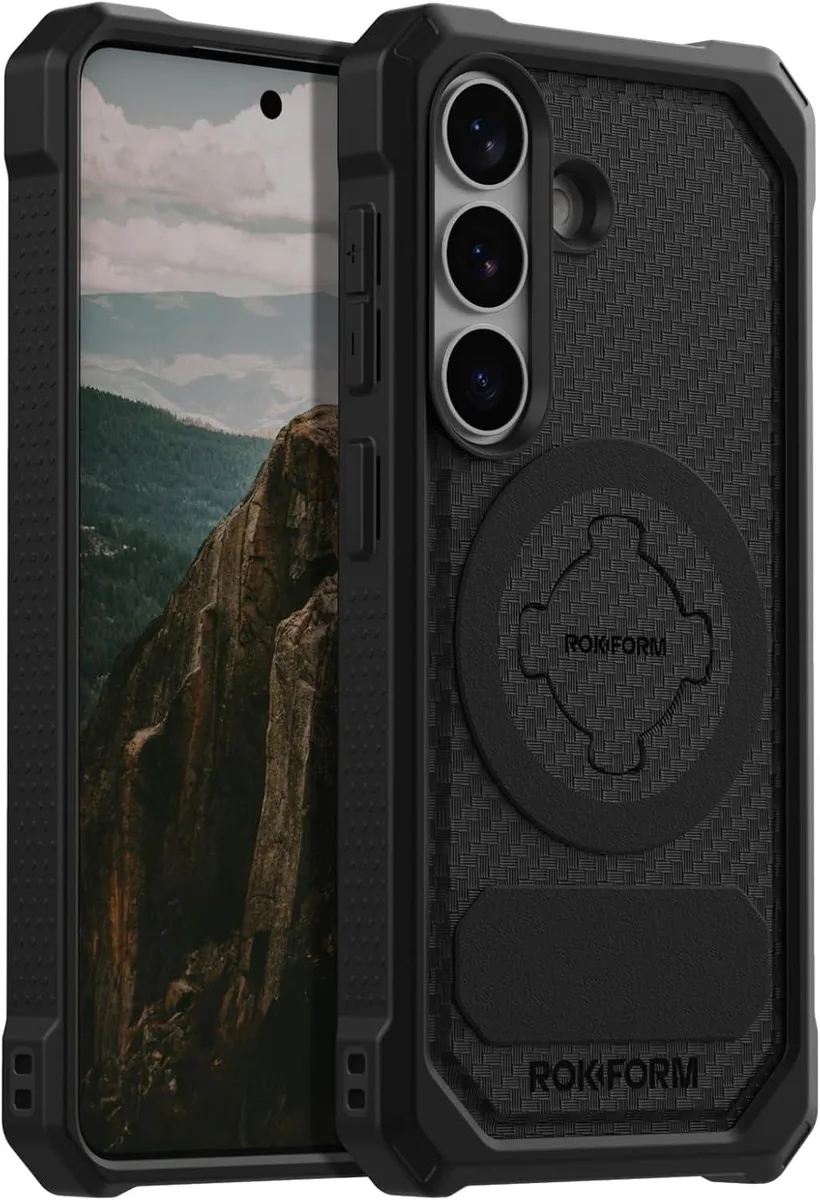 Transcend Transcend Rokform Rugged Case for Galaxy S26 Magnetic Cover Drop Tested Armor (Black) — product photo