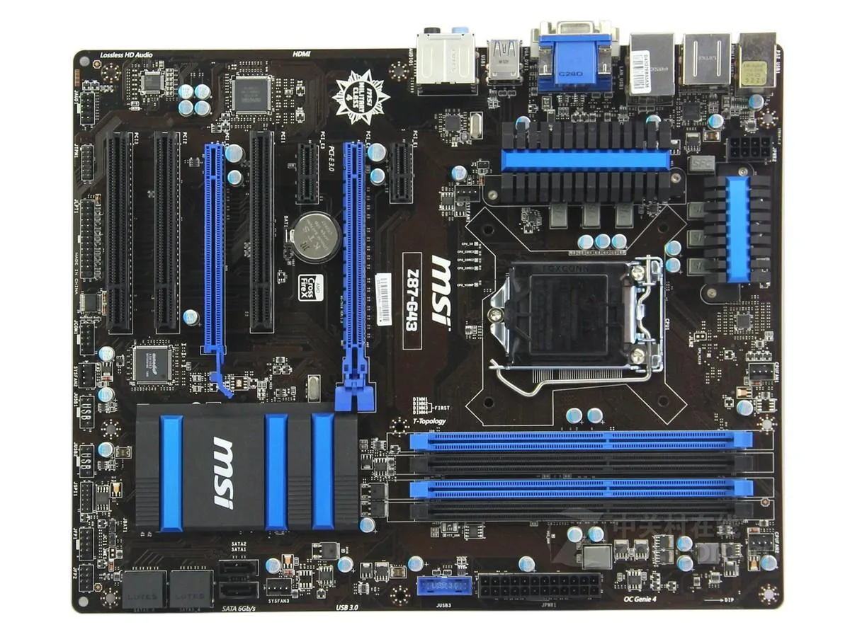 MSI MSI Z87-G43 Intel Z87 LGA 1150 DDR3 ATX Motherboard — product photo