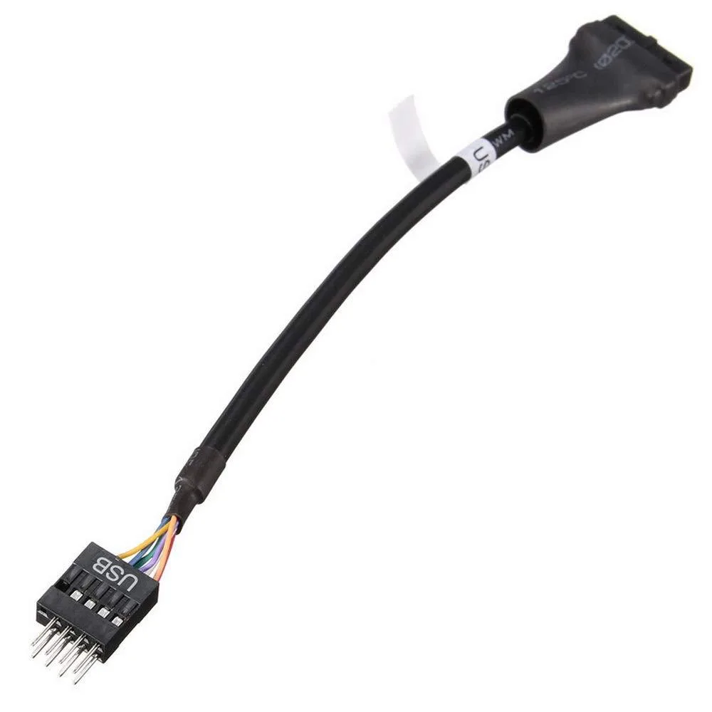 Vszerda Vszerda USB 3.0 20-pin female to USB 2.0 9-pin male adapter 15cm — product photo