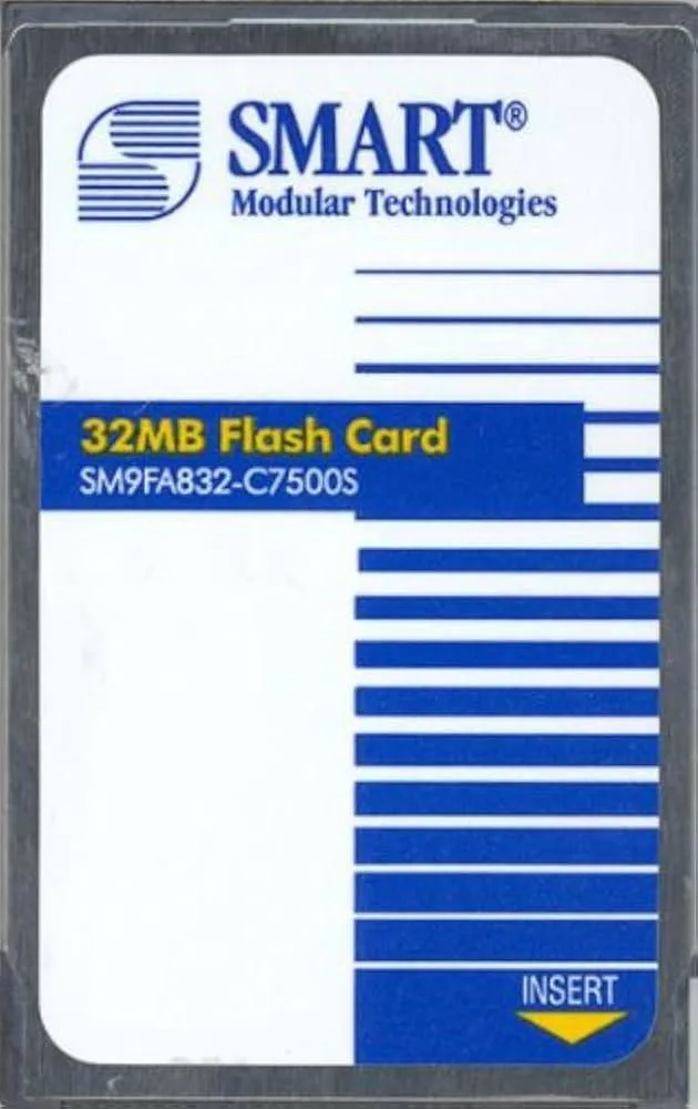 smart Smart PCMCIA 32MB Linear Flash Memory Card SM9FA832-C7500S — product photo