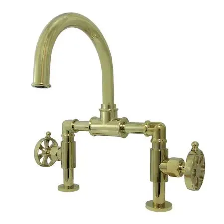 KINGSTON BRASS KINGSTON BRASS KS2172RX One Handle Metering Bathroom Faucet — product photo
