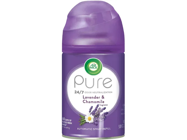 Reckitt Benckiser Reckitt Benckiser 77961CT Air Wick Freshmatic Refill Lavender Chamomile 6.17 oz 60 Day 6 Carton — product photo