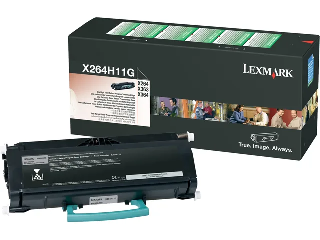 Lexmark Lexmark X264H11G High Yield Black Toner Cartridge 9000 Pages — product photo