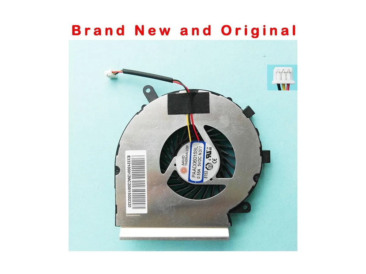 Fans Fans PAAD06015SL 0.55A 5VDC N377 3PIN case fan — product photo
