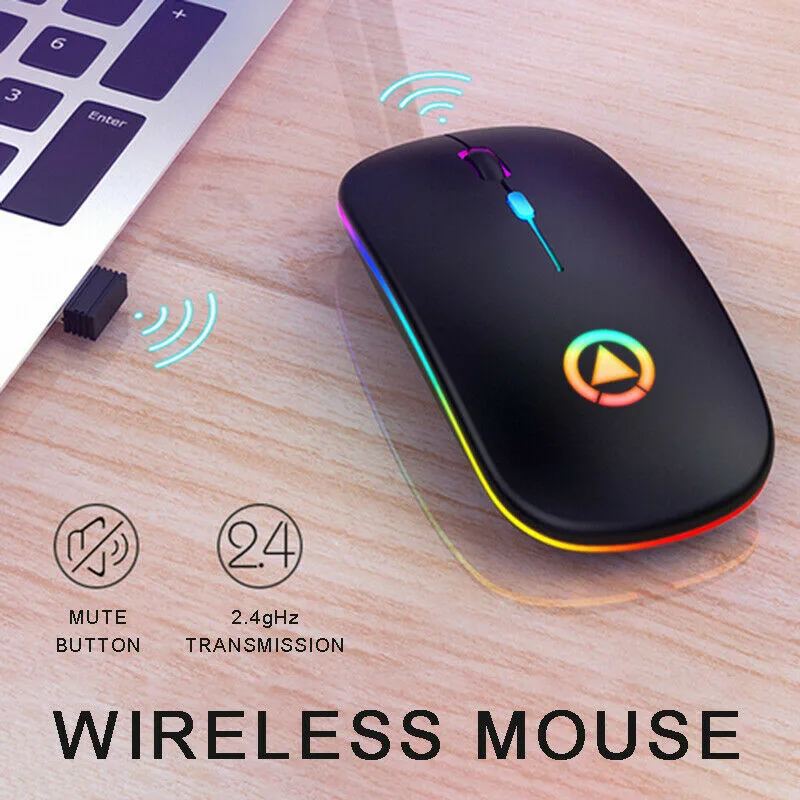 BB Trade BB Trade Wireless Mouse 2.4GHz 1000-1600 DPI 10m Black — product photo