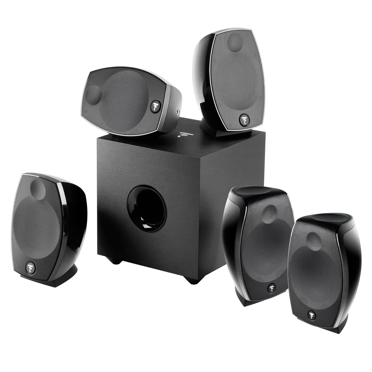 Focal Focal Sib Evo 5.1.2 Home Theater in a Box Black — product photo