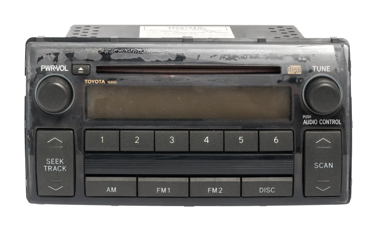 1 Factory Radio 1 Factory Radio 86120-AA160 AM FM CD Receiver 2005-06 Camry — product photo