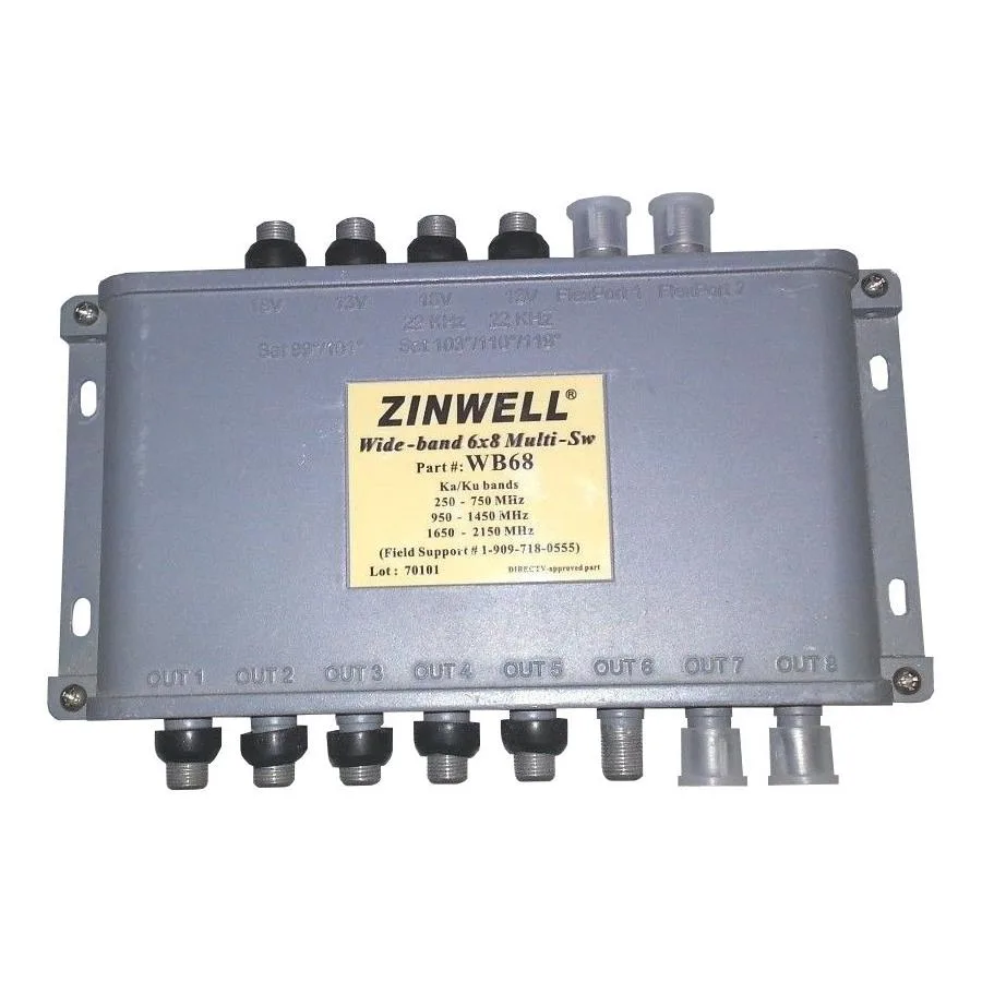 DIRECTV DIRECTV MS6X8R1-03 6x8 Multiswitch Splitter — product photo