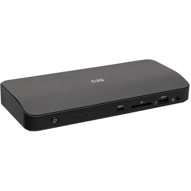 Cables To Go Cables To Go C2G54536 Thunderbolt 3 11-in-1 8K Docking Station 85W PD 180W PSU — product photo