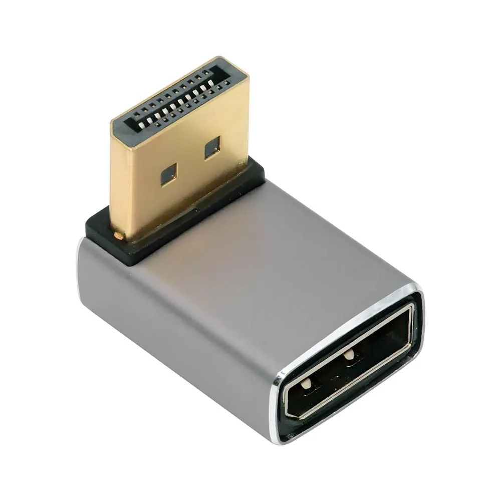 LORDWORLD LORDWORLD DisplayPort 1.4 Male to Female Angled 90° Adapter 8K 60Hz 4K 144Hz — product photo