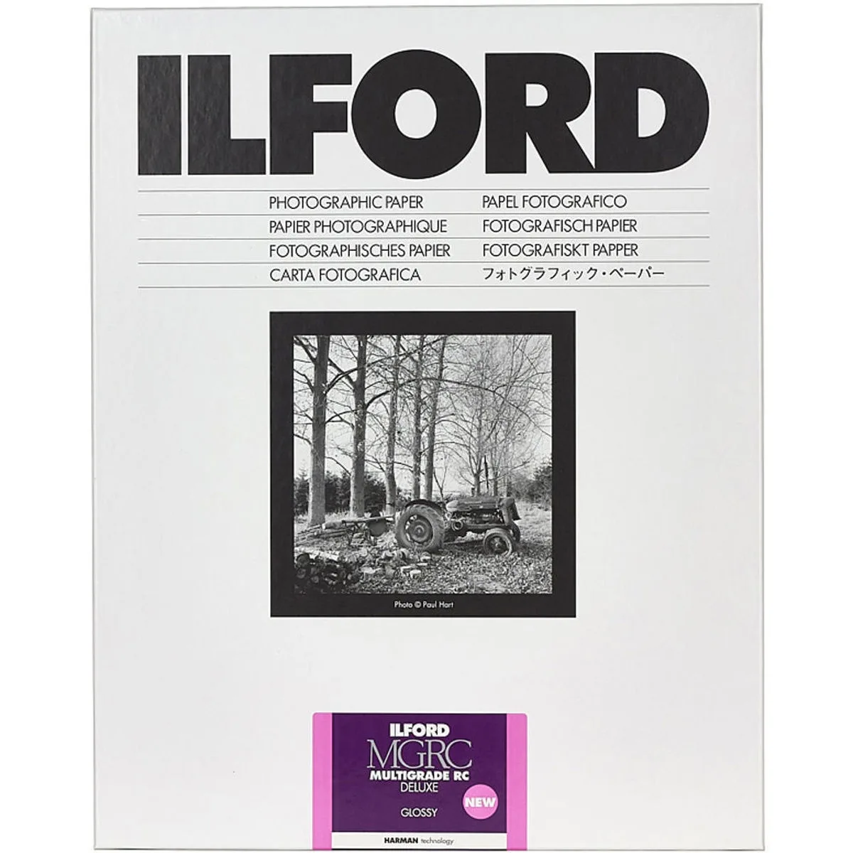 Anton Bauer Anton Bauer Ilford Multigrade V RC Deluxe Glossy Black/White Photo Paper 3.5x5" 1000 Sheets — product photo