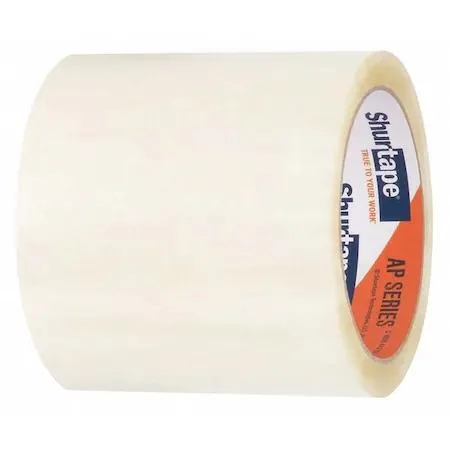 SHURTAPE TECHNOLOGIES, INC. SHURTAPE TECHNOLOGIES, INC. 230970 Clear Film Tape 3 1/4 in x 72 yd PK18 mailing supply — product photo