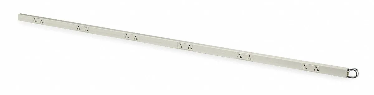 Hubbell Incorporated Hubbell PT206112 Prewired Raceway 12 Outlets 125V 20A video accessory — product photo