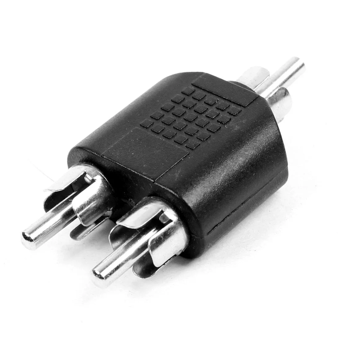 Unique-Bargains Unique-Bargains Male to Male RCA 2 to 1 Phono Audio Video Y Splitter Adapter Converter live sound amplifier — product photo