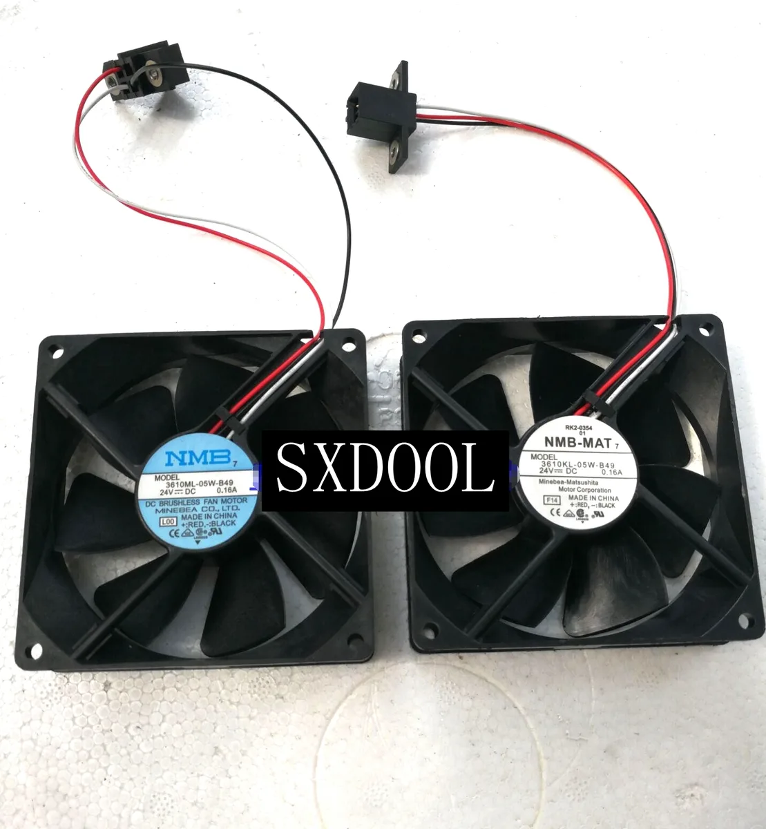 SXDOOL SXDOOL 3610ML-05W-B49 90mm 24V 0.16A case fan — product photo