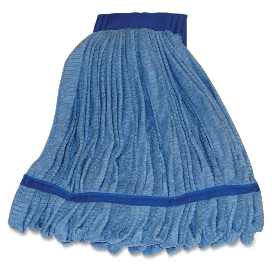 Genuine Joe Genuine Joe 47540 Microfiber Wet Mophead Refill Blue — product photo