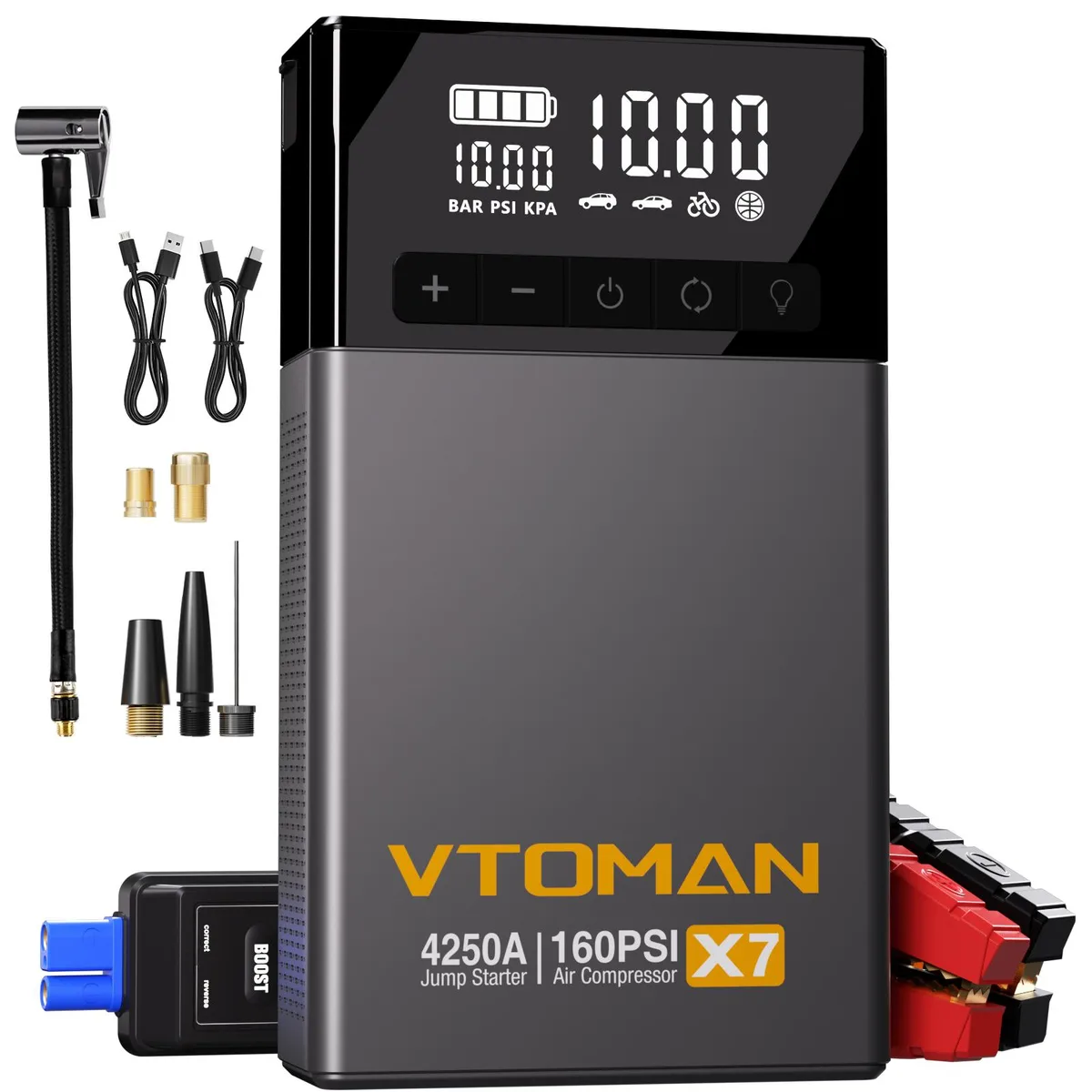 VTOMAN VTOMAN X7 Jump Starter with Air Compressor — product photo