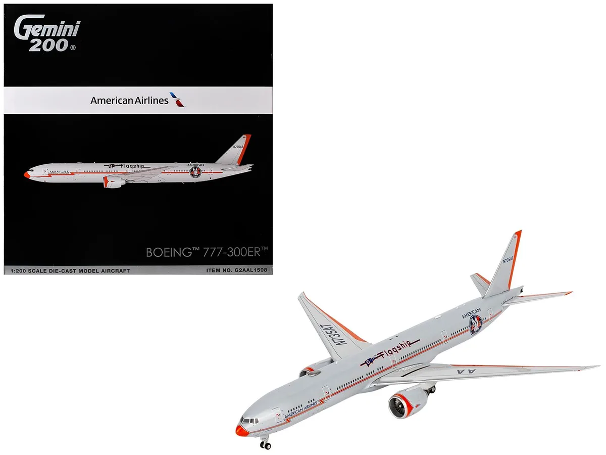 GeminiJets GeminiJets Boeing 777-300ER American Airlines N735AT 1/200 Diecast — product photo