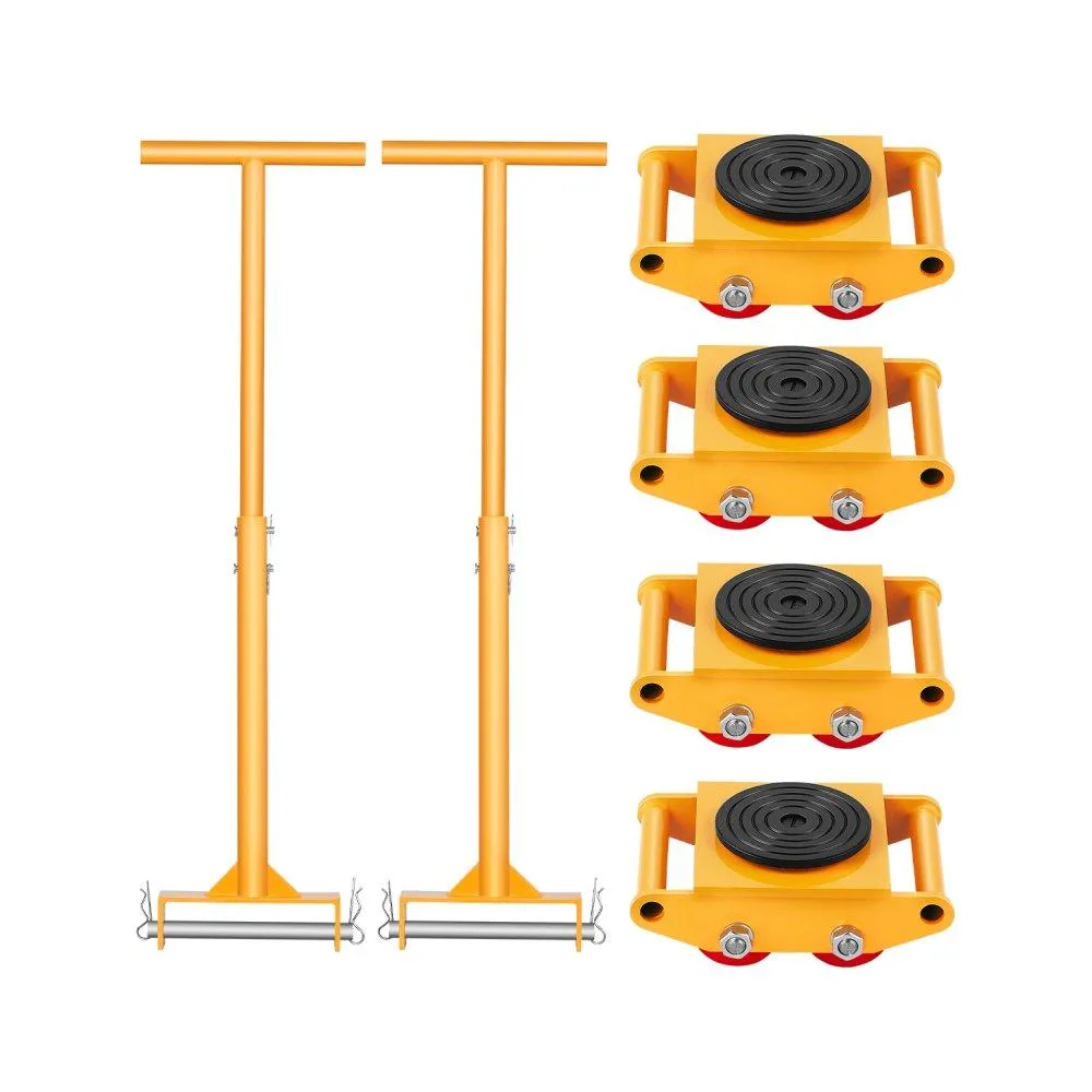 VEVOR VEVOR 6T Machinery Skate Dolly 13228 lbs Yellow — product photo
