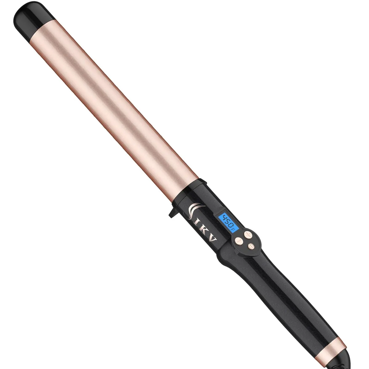 IKV X8399 curling wand 1.25 inch barrel LCD display