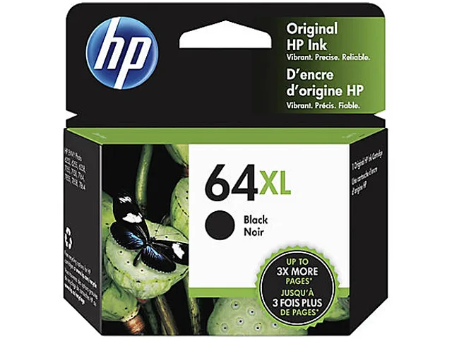 HP HP N9J92AN 64XL High Yield Black Ink Cartridge 12 ml 600 Pages — product photo