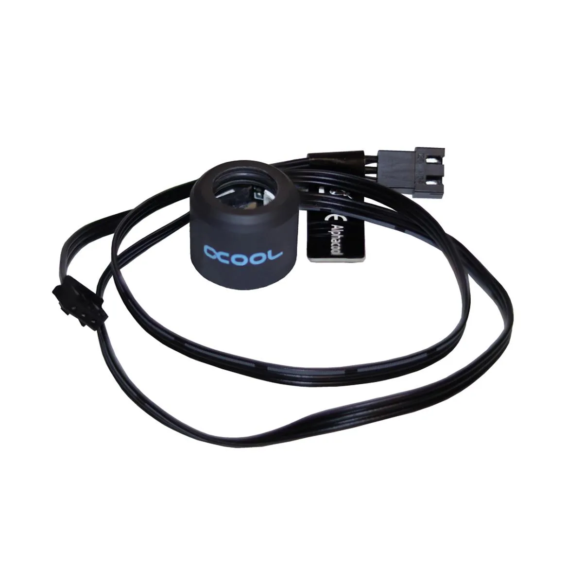 Alphacool Alphacool Aurora HardTube LED Ring 13mm Deep Black 15365 — product photo