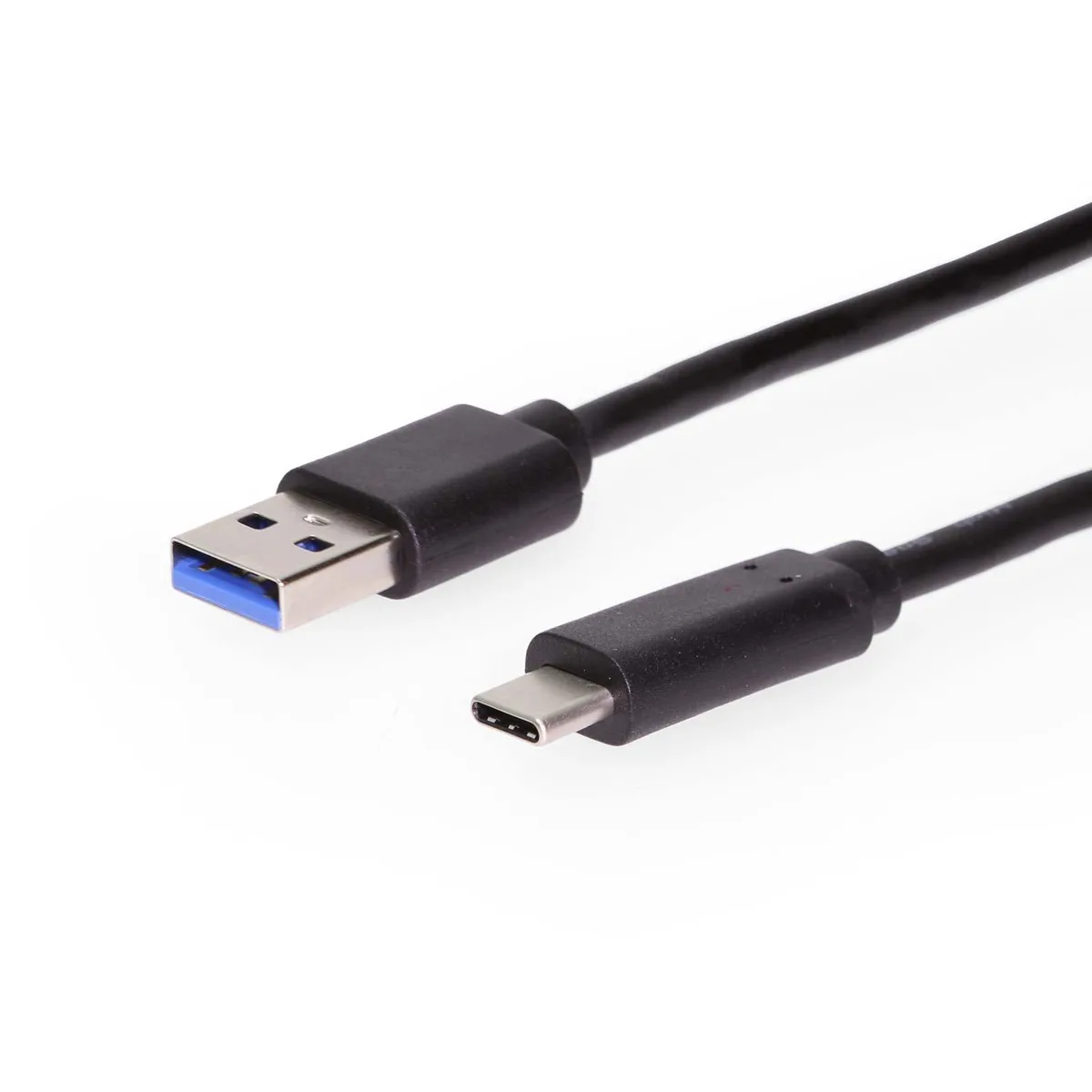 CoolGear CoolGear USB3-AC1MB USB-C to USB-A 3.2 3ft Black Cable — product photo