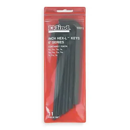 Eklind Eklind 10311 11 Piece SAE L-Shape Hex Key Set — product photo