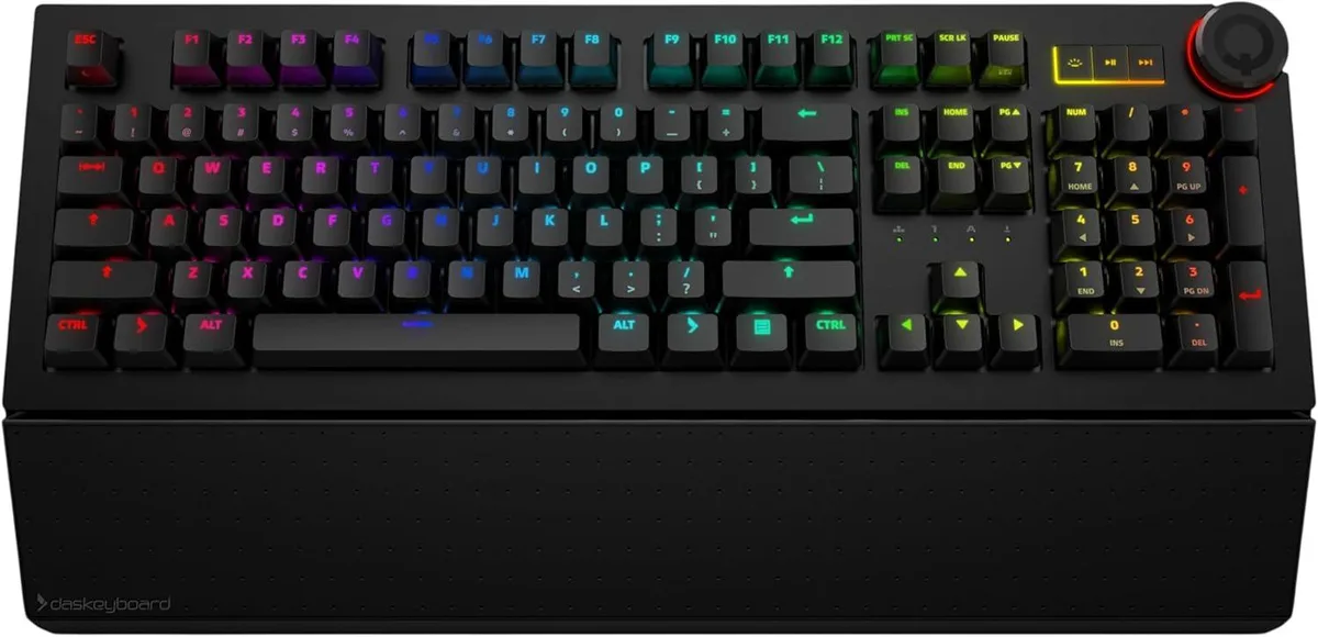 Das Keyboard Das Keyboard 5QS Mark II Cherry MX Red US Layout gaming keyboard — product photo