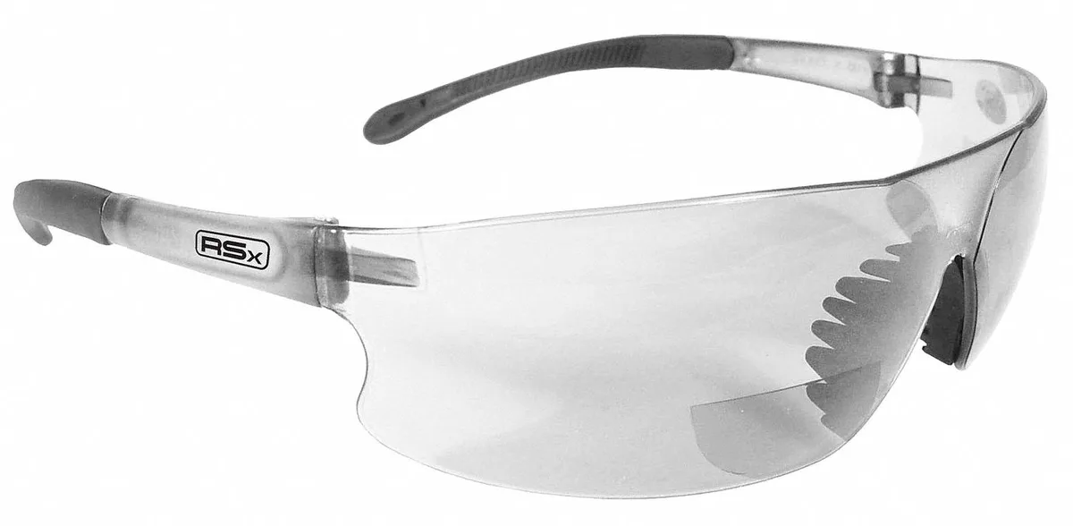 RADIANS RADIANS RSB-120 +2.0 Clear Polycarbonate Safety Glasses — product photo