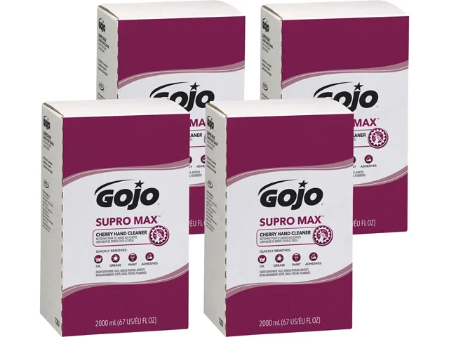 GOJO GOJO 728204CT PRO TDX Supro Max Cherry Hand Cleaner 2000 ml sanitation — product photo
